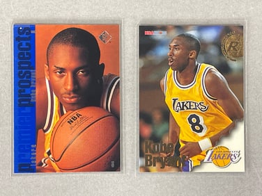 1996 SP and Hoops Kobe Bryant Rookies