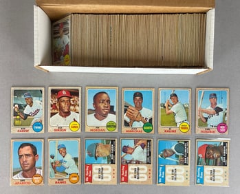 1968 Topps Baseball Partial Set with HOFs 422/598