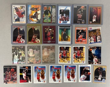 25 - Michael Jordan Cards with 1991 UD #SP1 and Inserts