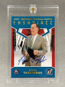 2020 Panini Hall of Fame Enshrinee Auto Paul Tagliabue