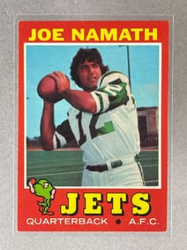 1971 Topps Joe Namath #250