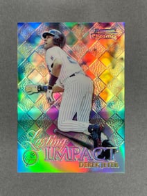 1999 Bowman Chrome Lasting Impact Refractor Derek Jeter #I16