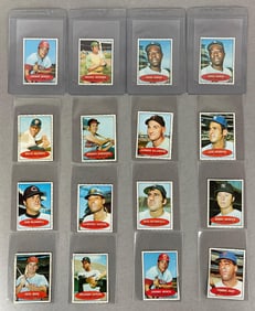 16 - 1971 Bazooka, Baseball Cards with HOFs