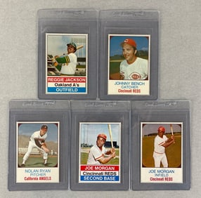 5 - 1975 - 76 Hostess Baseball HOFs High-Grade Cards