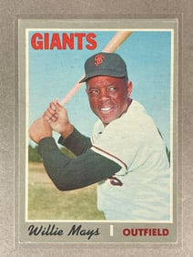 1970 Topps Willie Mays #600
