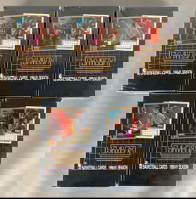 5 - 1990 Skybox Basketball Factory Sealed Wax Boxes