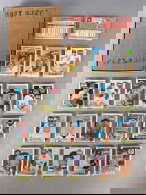 1969 Topps Baseball West Corps Cello Fun Pack Vender Box of 20 with Stars Showing