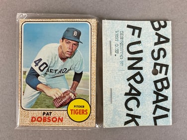 1968 Topps Baseball West Corps Cello Fun Pack