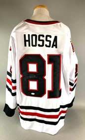 Marian Hossa Signed Chicago Blackhawk Jersey with JSA COA