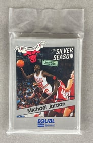1991 Star Equal Chicago Bulls Factory Sealed Team Set