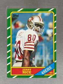 1986 Topps Jerry Rice #161 Rookie