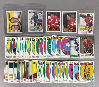 45+ 1967 - 87 Topps Hockey Cards with Gretzky and HOF Rookies