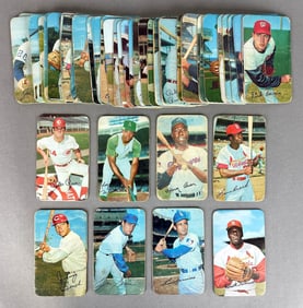 45+ 1970 and 71 Topps Super Baseball Cards with HOFs and Stars