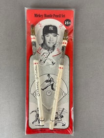 1959 Mickey Mantle Pencil Set - Unused