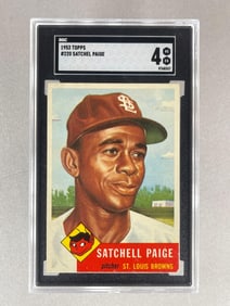 1953 Topps Satchel Paige SGC 4