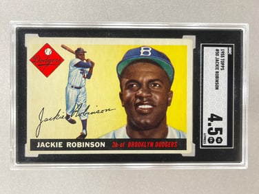 1955 Topps Jackie Robinson #50 SGC 4.5