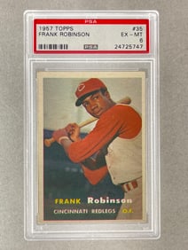 1957 Topps Frank Robinson #35 PSA 6