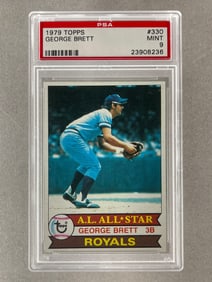 1979 Topps George Brett #330 PSA 9