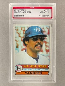 1979 Topps Reggie Jackson #700 PSA 8