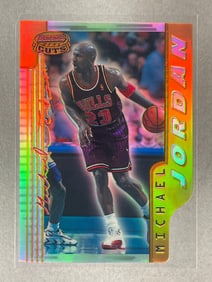 Rare 1996 Bowmans Best Cuts Refractor Michael Jordan #BC2