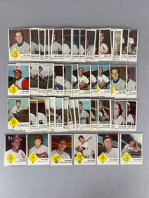 60 - 1963 Fleer Baseball Cards with HOFs and Stars