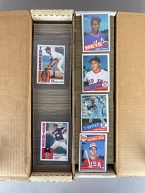 1984 and 85 Topps Baseball Sets