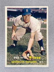 1957 Topps pee Wee Reese #30
