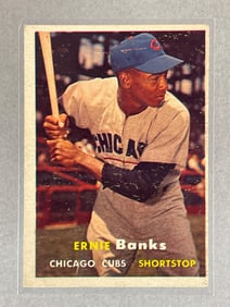 1957 Topps Ernie Banks #55