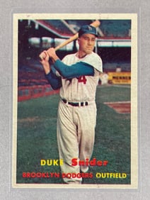 1957 Topps Duke Snider #170