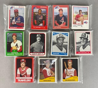 11 - 1979 - 90 Arkansas Travelers High-Grade Team Sets