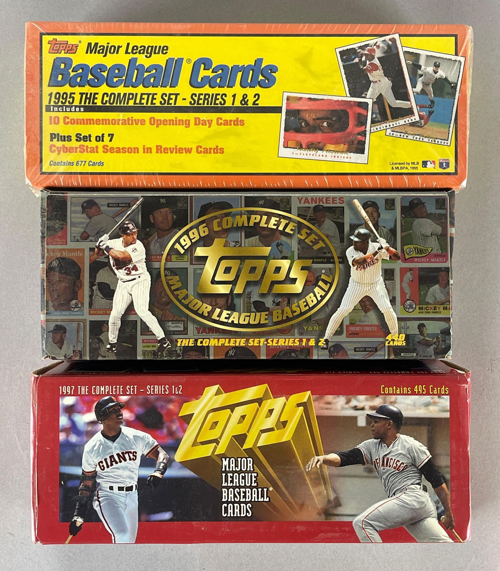 1995 - 97 Topps Baseball Factory Sets (1 of 4)