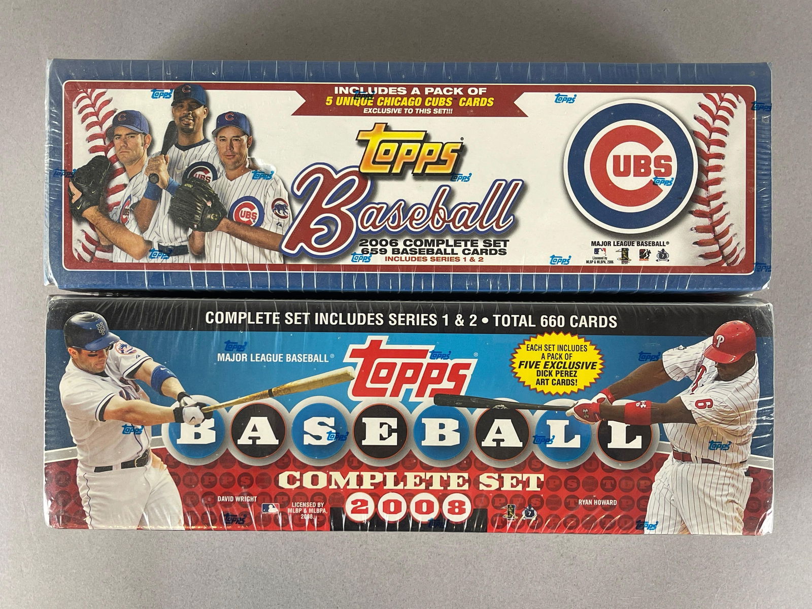 2006 and 08 Topps Baseball Factory Sealed Sets (1 of 3)