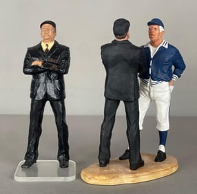 Hartland The Confrontation and Umpire Statue