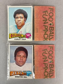 2 - 1975 Topps Football West Corps Cell Fun Pack