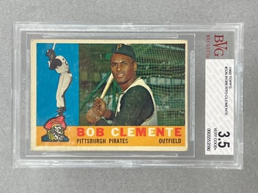 1960 Topps RobertoClemente #326 BVG 3.5