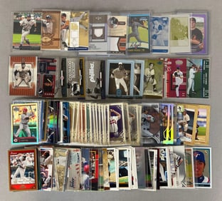 100+ 1990s - 2000s Baseball HOFs, Jerseys, Rookies, and Serial Numbered Cards