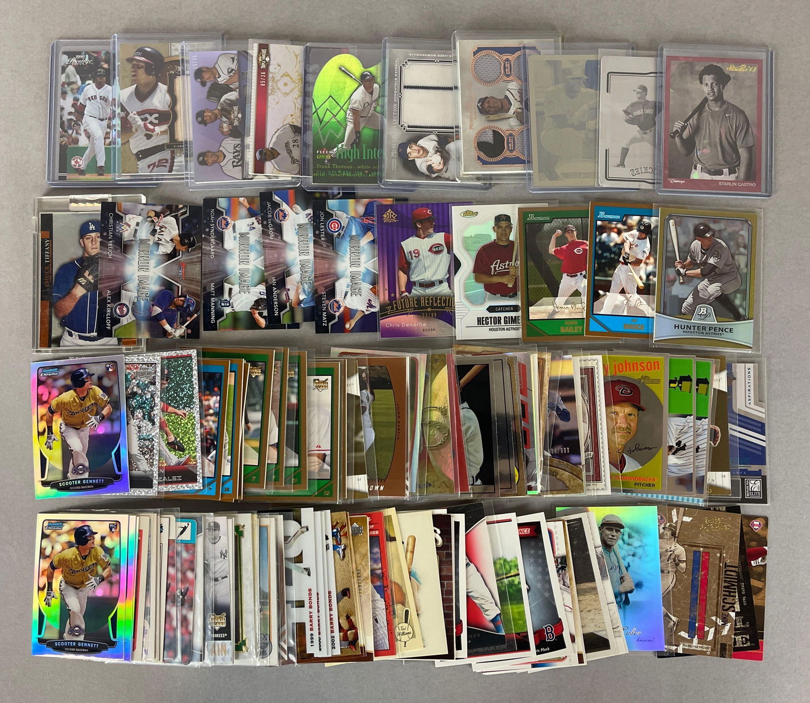 100+ 1990s - 2000s Baseball HOFs, Jerseys, Rookies, and Serial Numbered Cards (1 of 4)