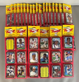 24 - 1987 Donruss Sealed Blister Jumbo Rack Packs