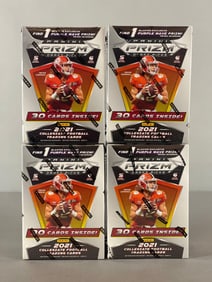 4 - 2021 Prizm Draft Picks Football Blaster Boxes