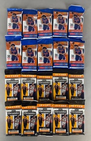 10 - 2021-22 Hoops Basketball Value Packs + 10 - 2021 Chronicle Draft Pick Value Packs