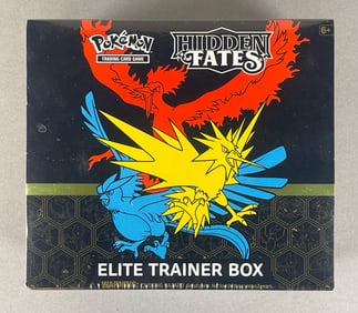 2019 Pokemon Hidden Fates Elite Trainer Box