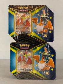 2 - 2021 Pokemon Shining Fates Tin Collector Boxes