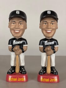 2 - 1994 Michael Jordan SAM Bobbleheads Birmingham Barons