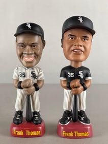1992 and 98 Frank Thomas SAM Baseball Bobbleheads