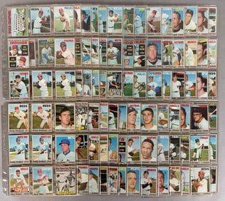 250+ 1970 Topps Baseball Cards with HOFs, Stars, and Rookies