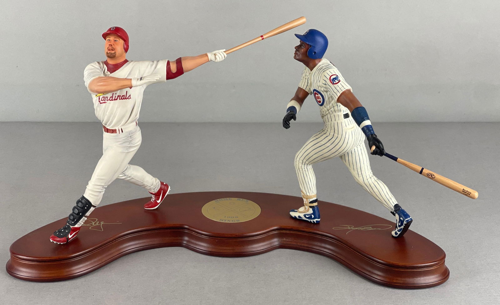 Sammy Sosa and Mark McGwire Danbury Mint Sculpture Statue (1 of 3)