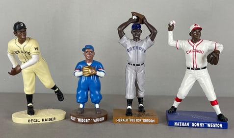 4 - Hartland Negro League Series Signed Statues 29/100