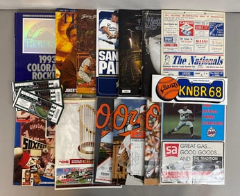 10+ 1956 -2019 Minor League Baseball Tickets and Programs