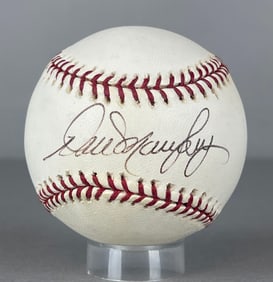 Dale Murphy Signed Official MLB Rawlings Baseball