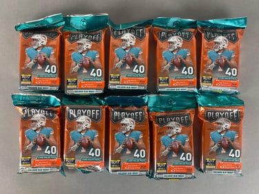 10 - 2021 Playoff Football Value Packs